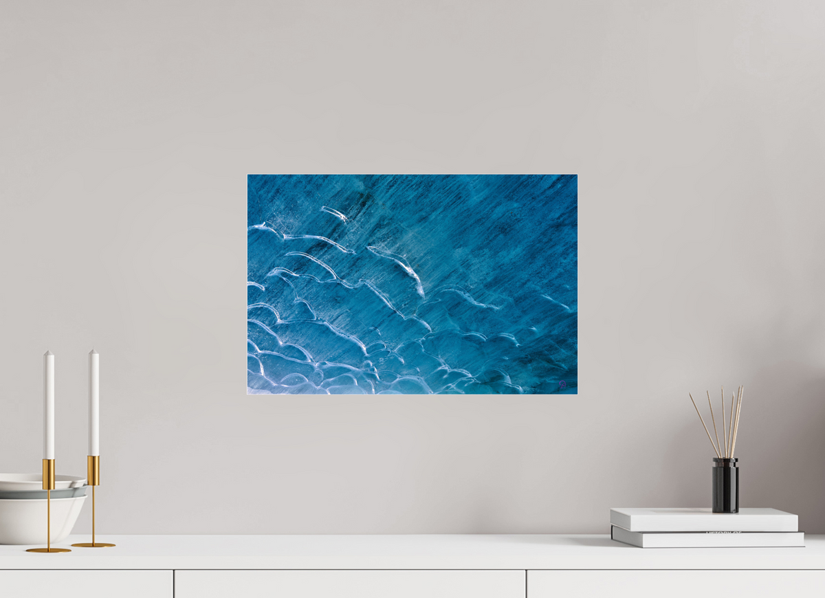 45 x 30 cm, Photo Print Under Acrylic Glass Morteratsch 2