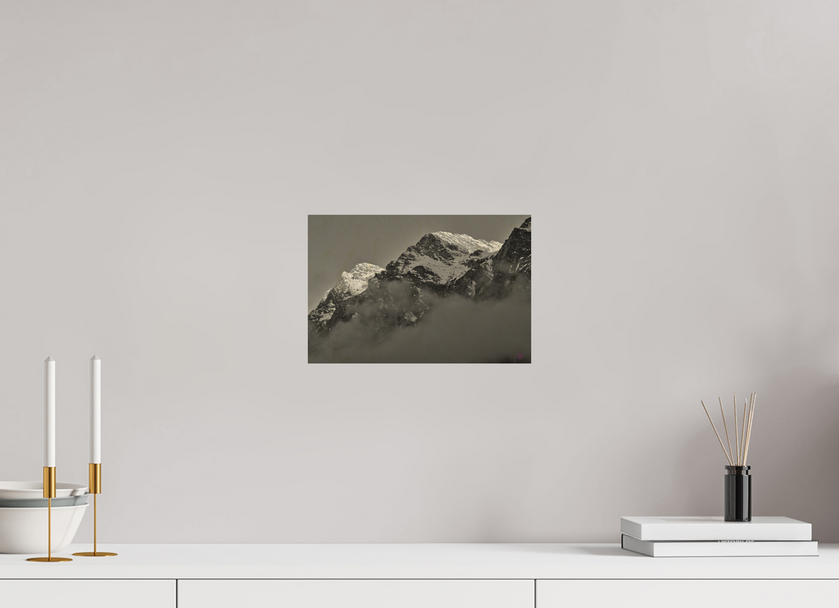 30 x 20 cm, Druck auf Holz Sils 25
