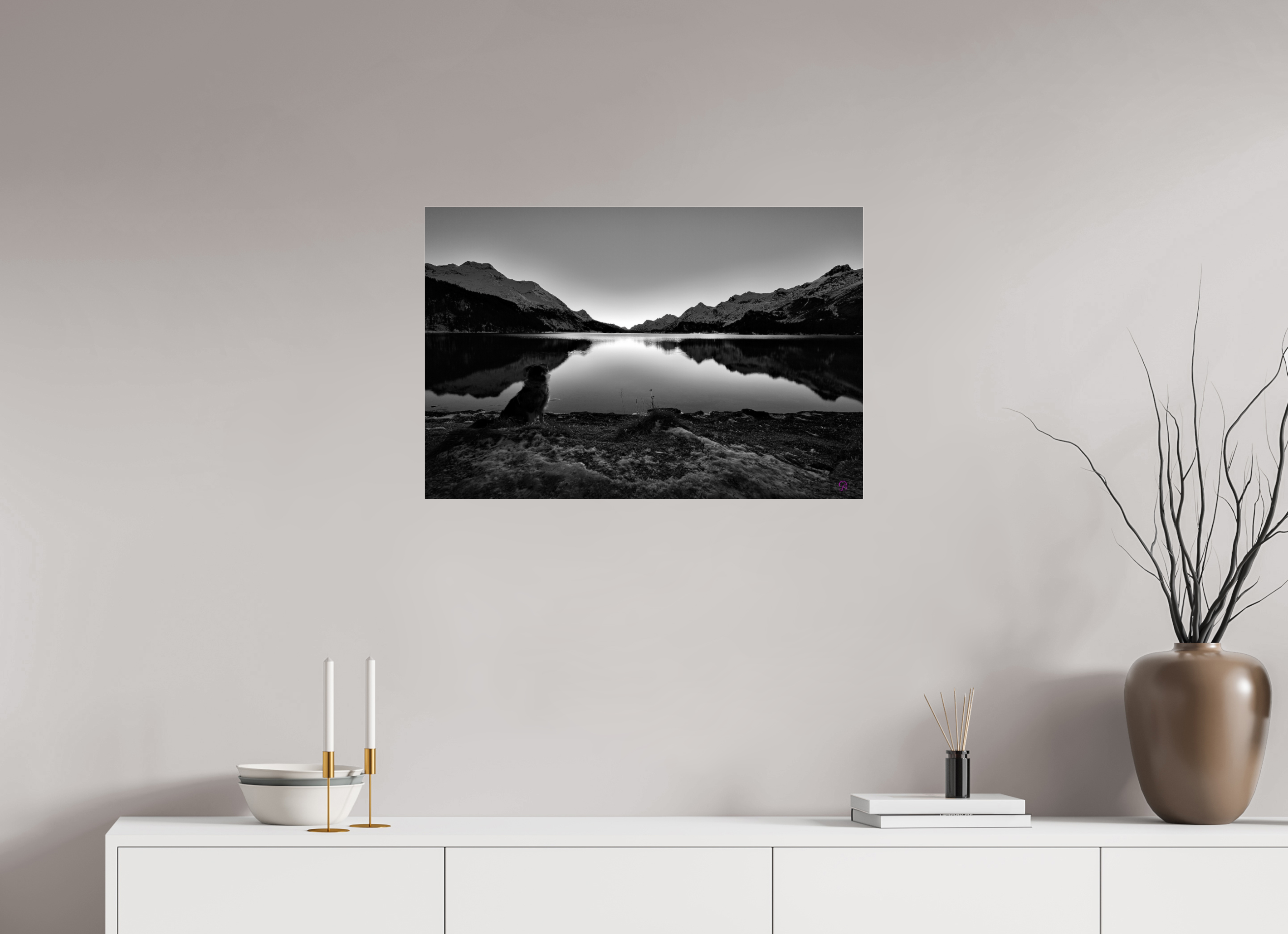 75 x 50 cm, Photo Print Under Acrylic Glass Sils 16