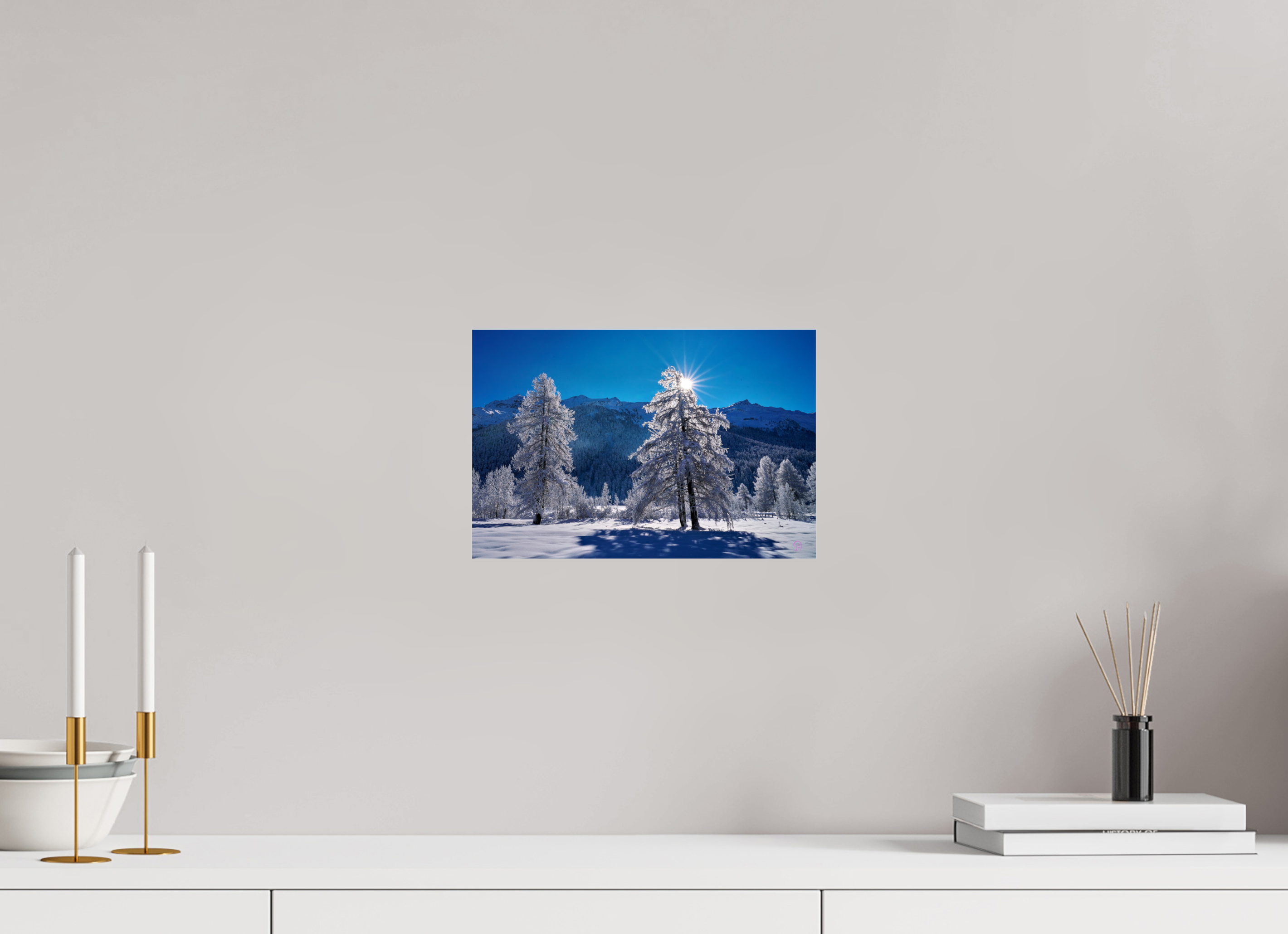 30 x 20 cm, Photo Print Under Acrylic Glass Sils 32