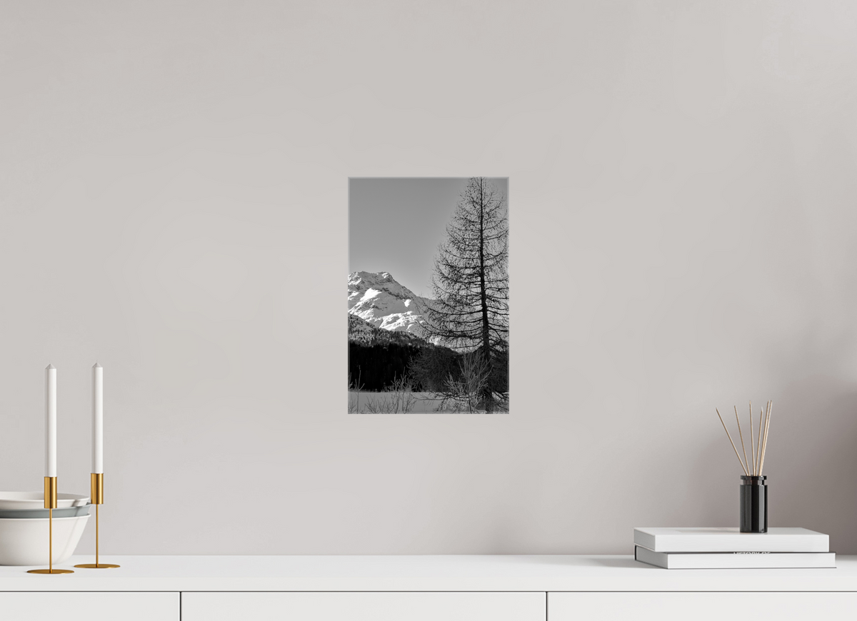 20 x 30 cm, Fotoleinwand glänzend ohne Rahmen Sils 9