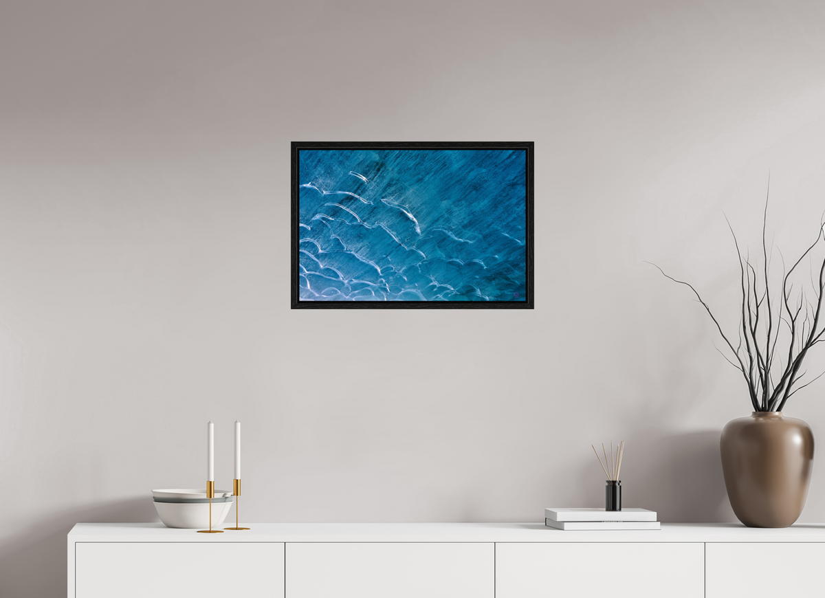 60 x 40 cm, Floater Frame Morteratsch 2