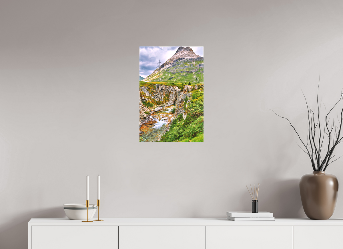 40 x 60 cm, Leinwand Textil Diavolezza 10