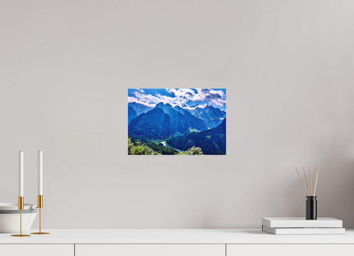 30 x 20 cm, Leinwand Textil Val Bregaglia 2