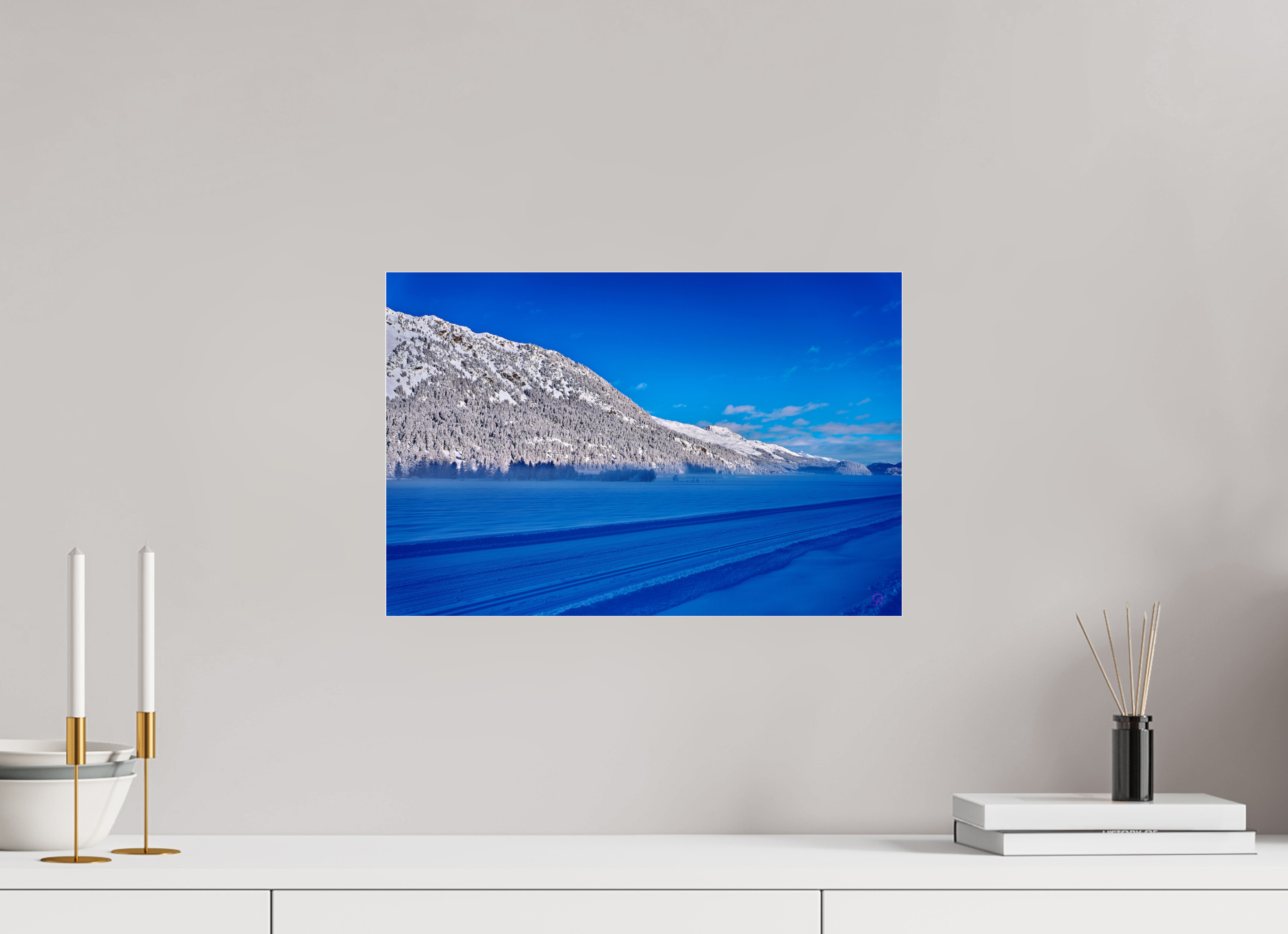 45 x 30 cm, Photo Print Under Acrylic Glass Sils 29