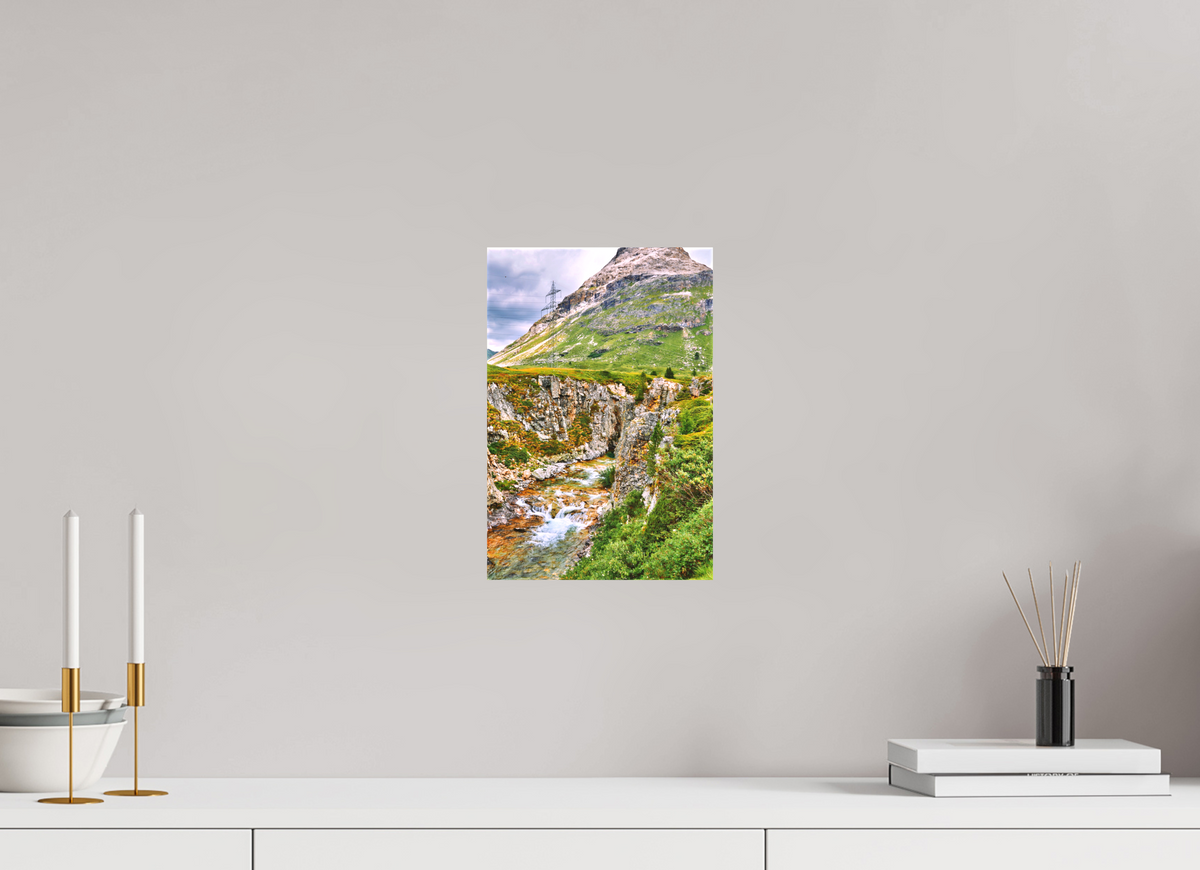 20 x 30 cm, Leinwand Textil Diavolezza 10