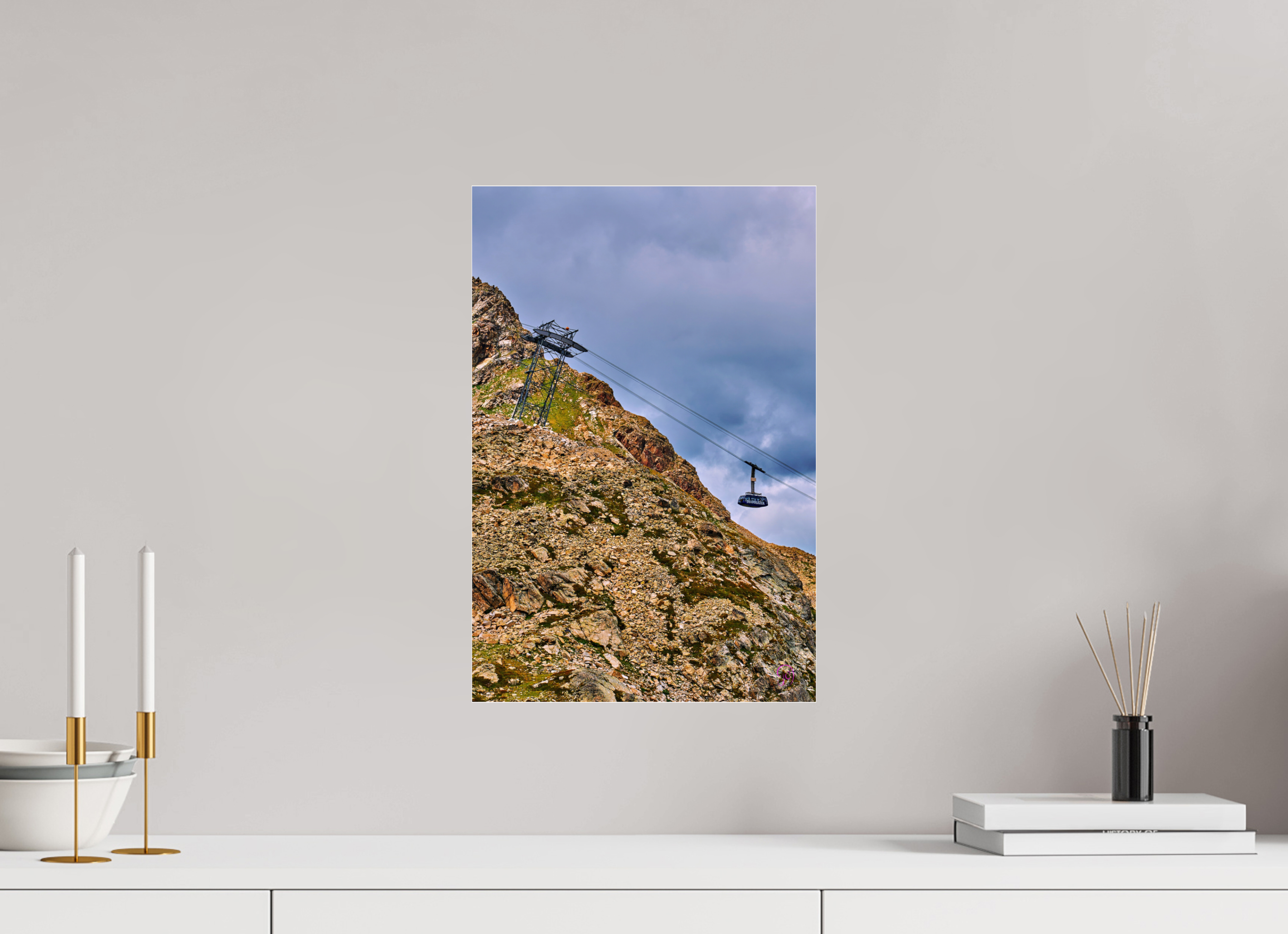 30 x 45 cm, Photo Print Under Acrylic Glass Diavolezza 9