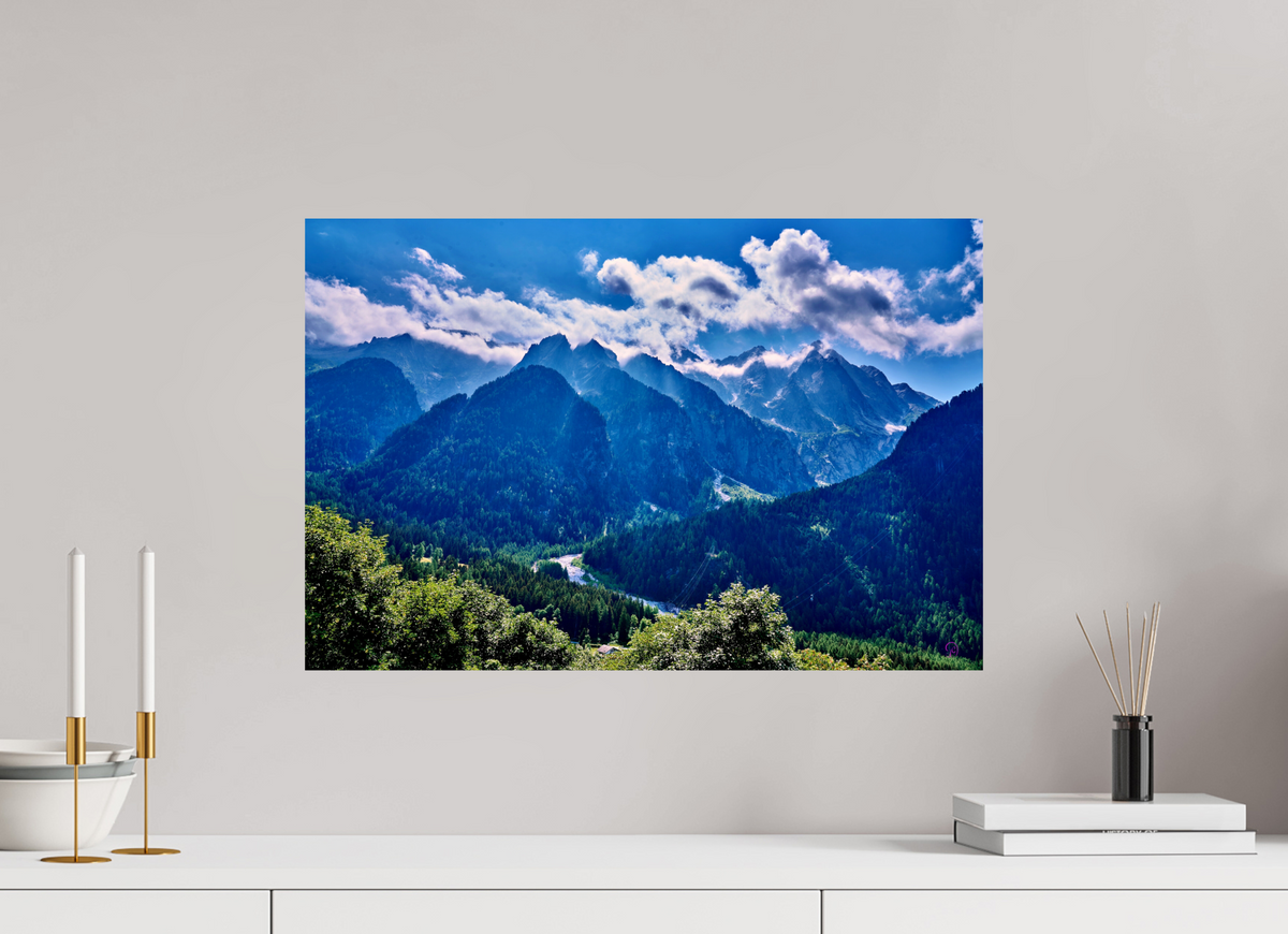 60 x 40 cm, Photo Print On Fuji Crystal DP II Val Bregaglia 2
