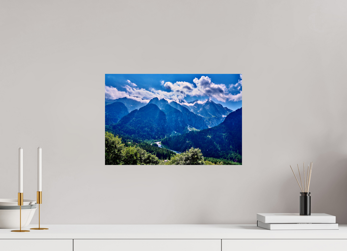 45 x 30 cm, Photo Print On Fuji Crystal DP II Val Bregaglia 2