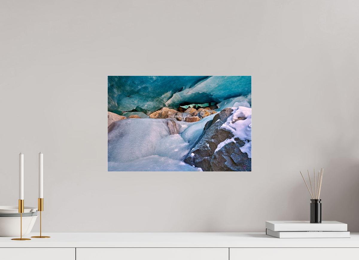 45 x 30 cm, Photo Print Under Acrylic Glass Morteratsch 3