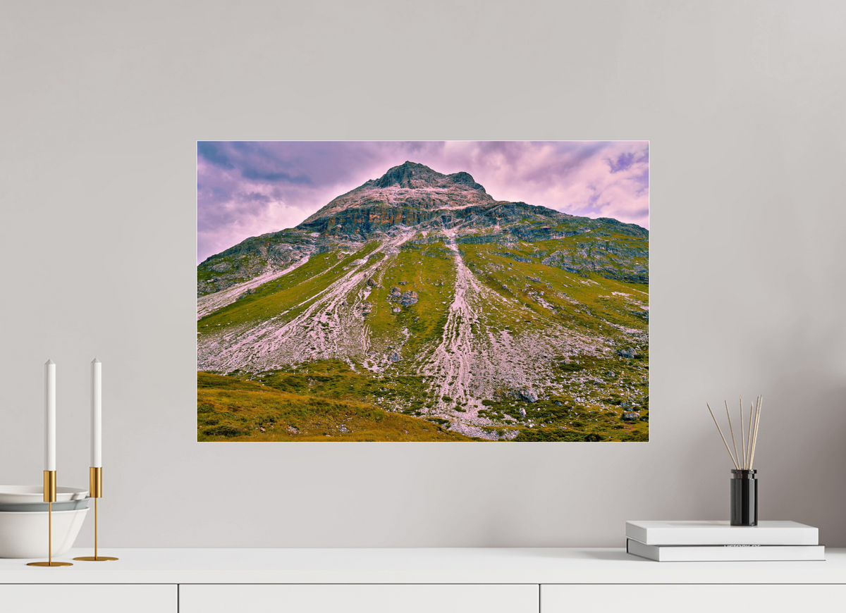 60 x 40 cm, Photo Print Under Acrylic Glass Diavolezza 1