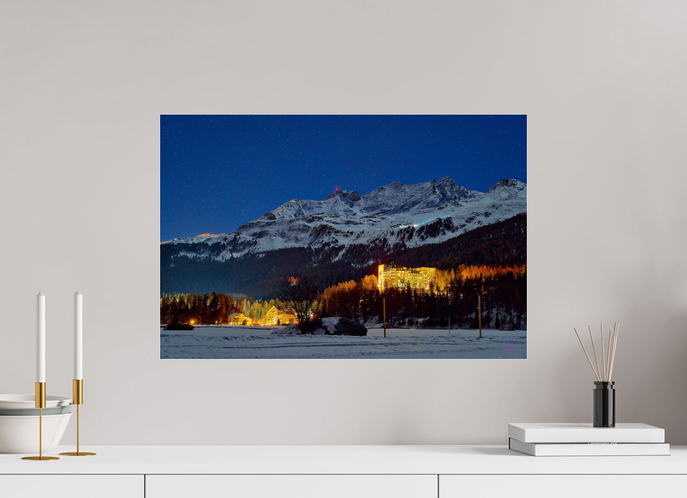 60 x 40 cm, Photo Print Under Acrylic Glass Sils 22