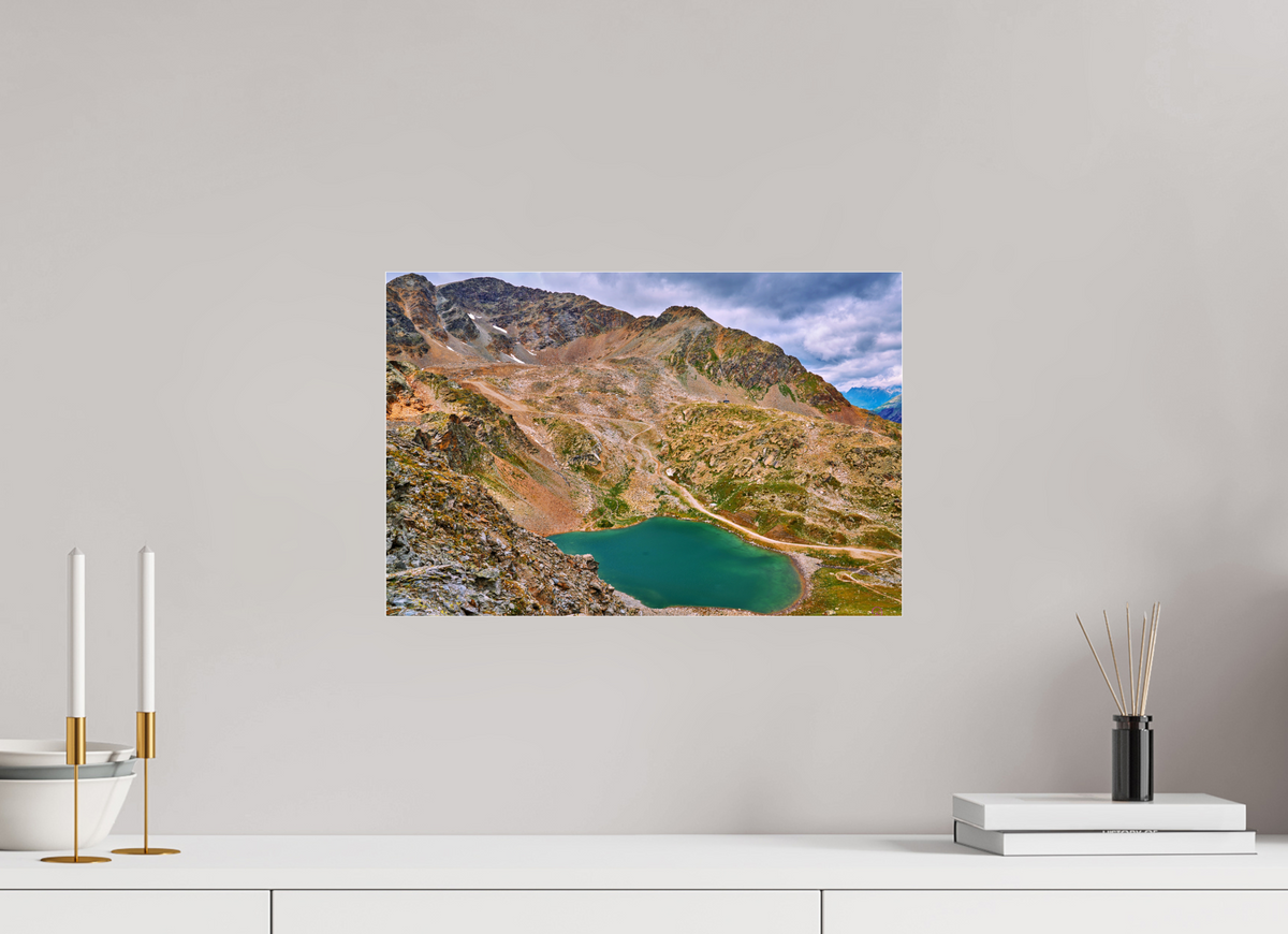 45 x 30 cm, Photo Print Under Acrylic Glass Diavolezza 8