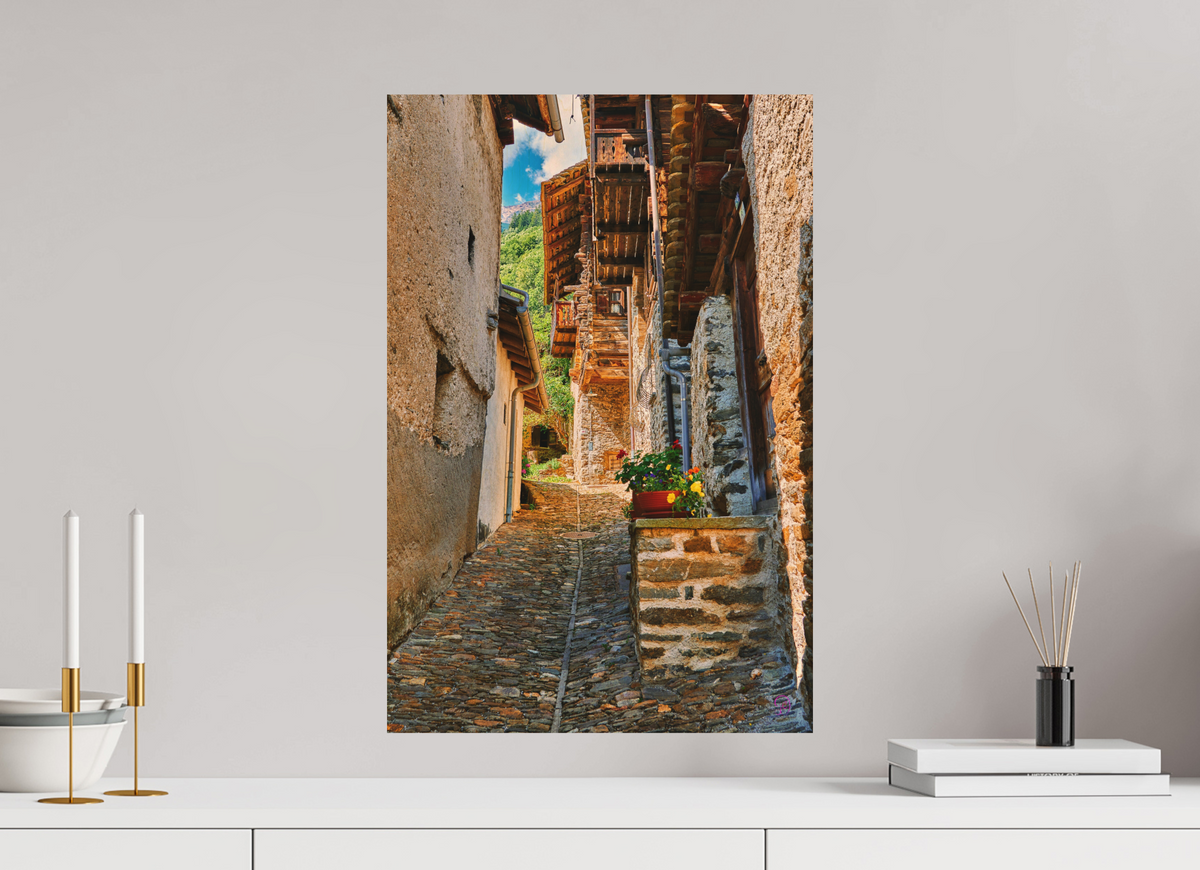40 x 60 cm, Druck auf Holz Val Bregaglia 6