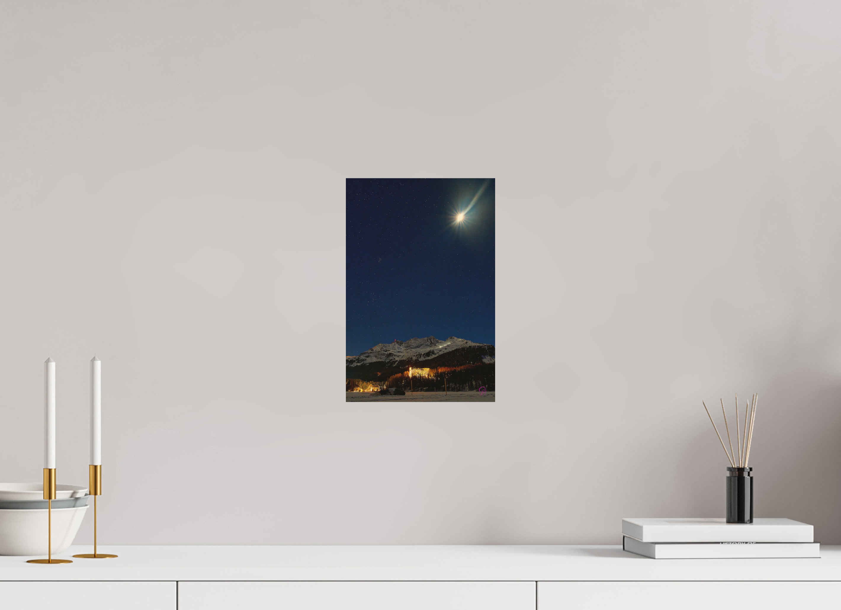 20 x 30 cm, Druck auf Holz Sils 21