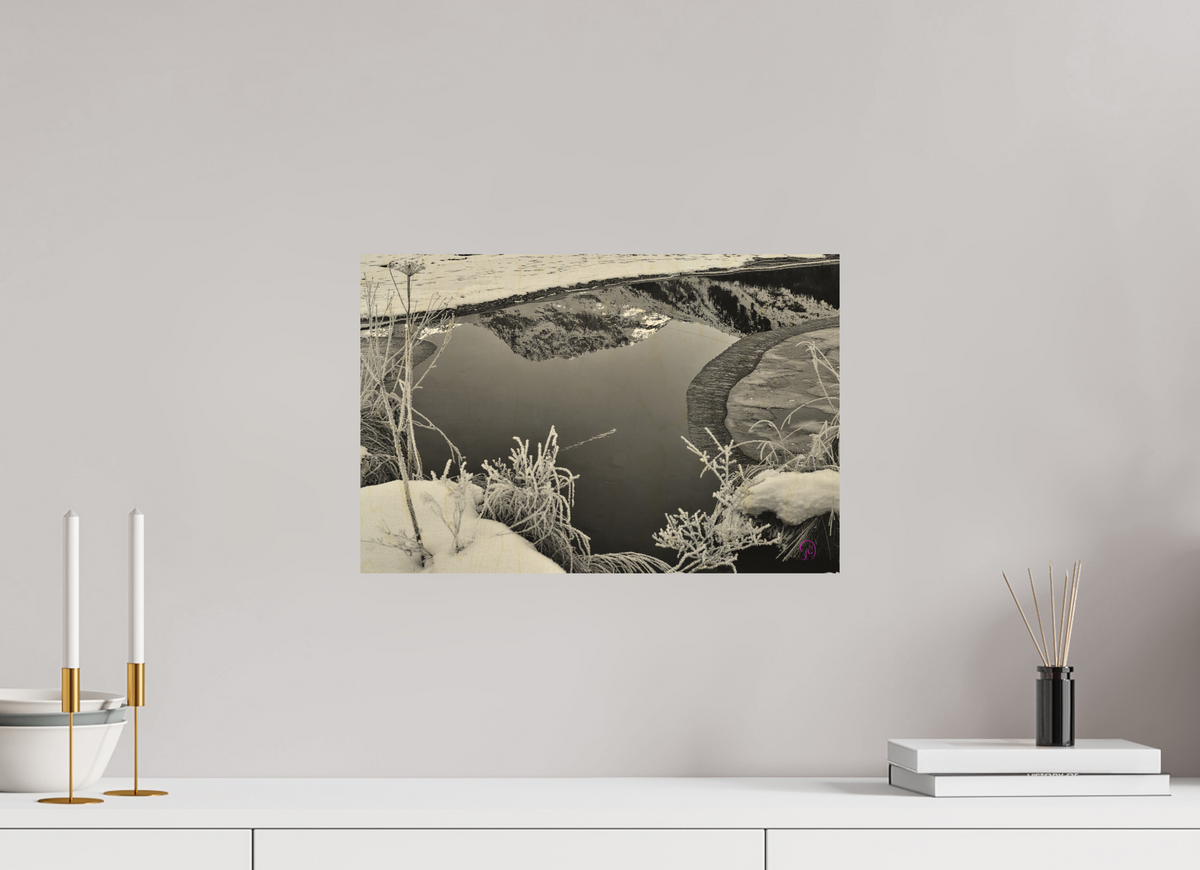 45 x 30 cm, Druck auf Holz Sils 8
