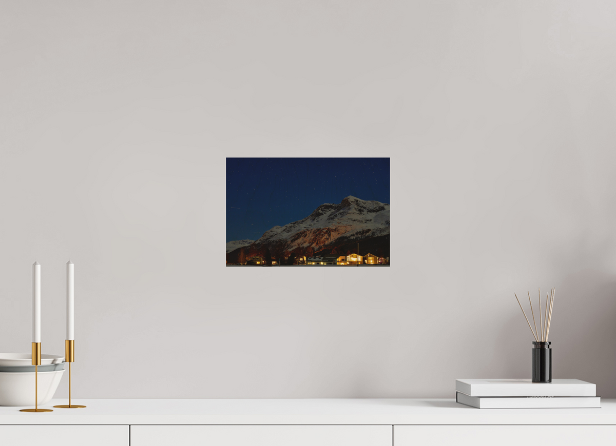30 x 20 cm, Druck auf Holz Sils 23