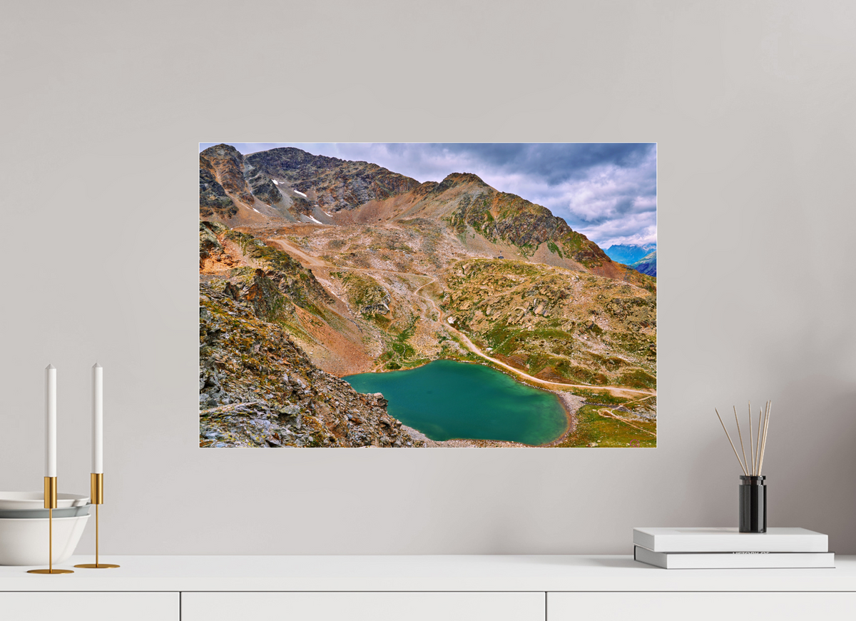 60 x 40 cm, Photo Print Under Acrylic Glass Diavolezza 8