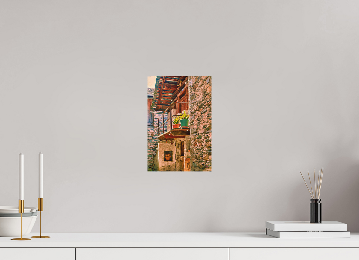 20 x 30 cm, Druck auf Holz Val Bregaglia 5