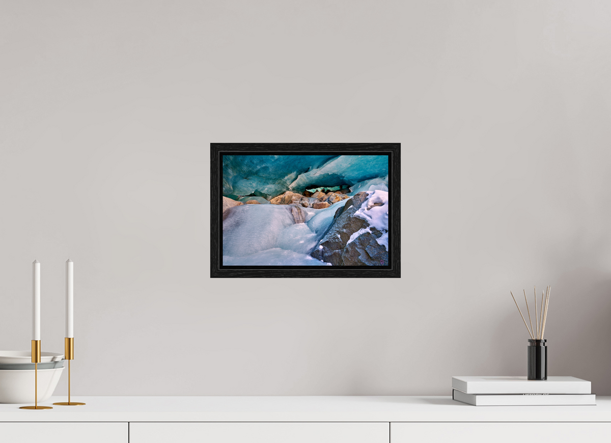 30 x 20 cm, Floater Frame Morteratsch 3