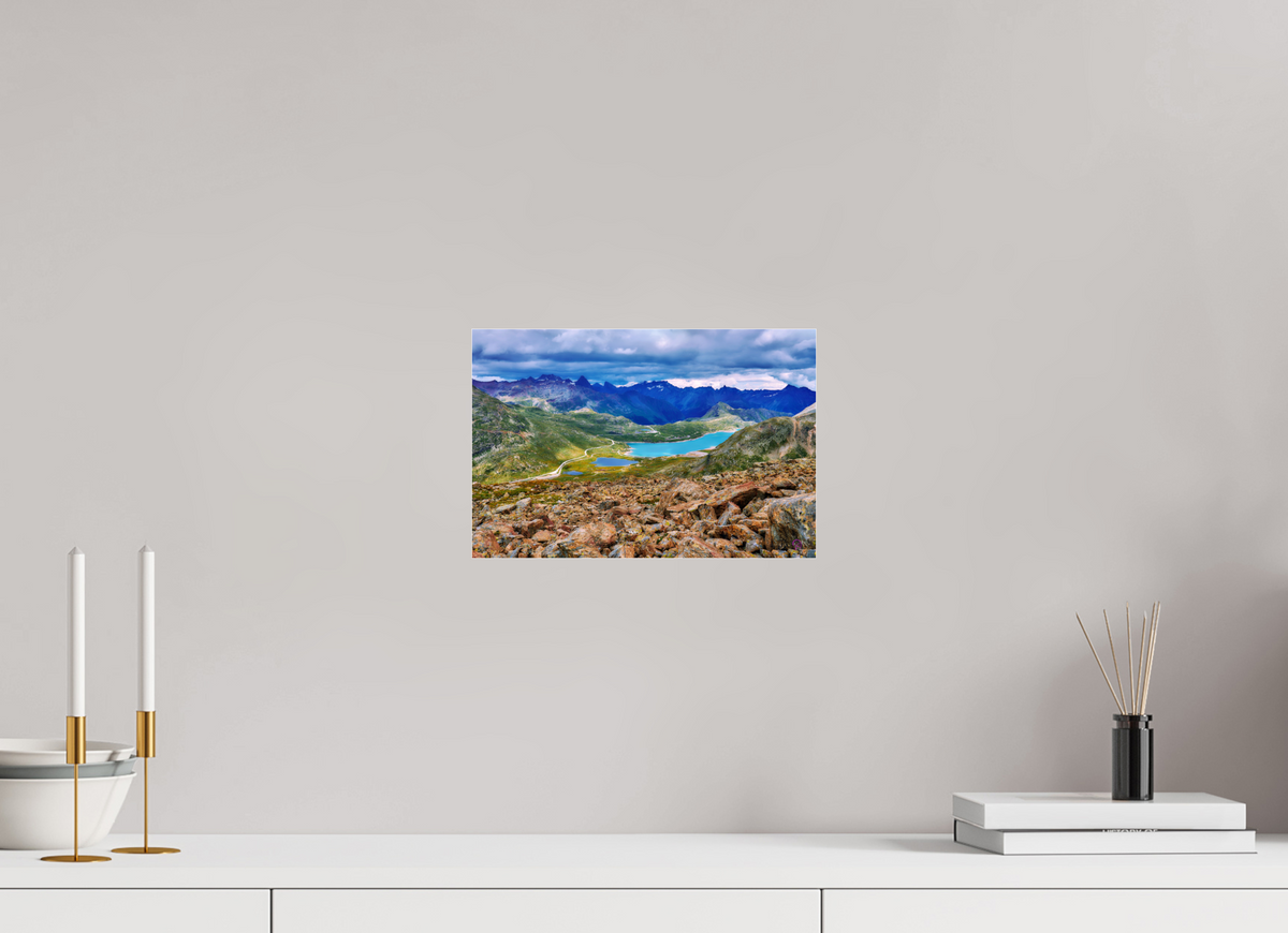 30 x 20 cm, Photo Print Under Acrylic Glass Diavolezza 7