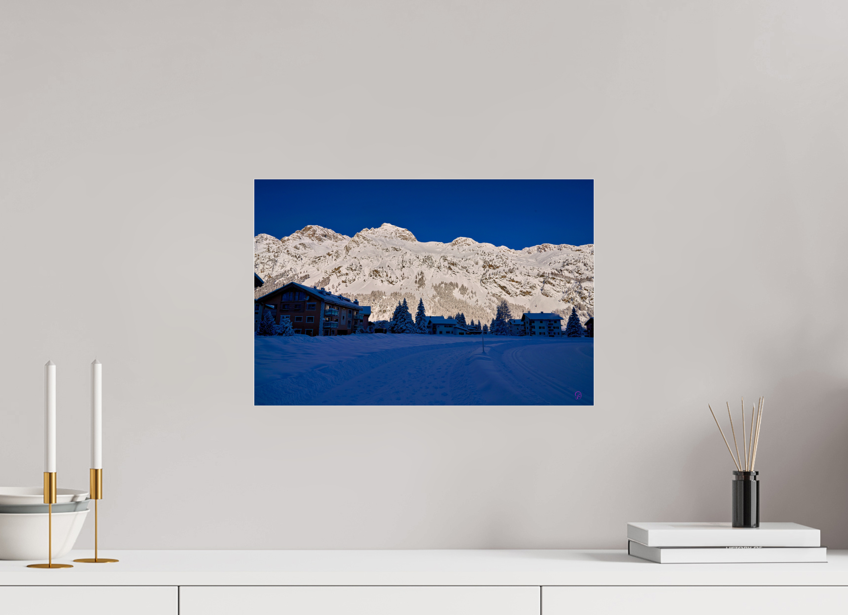 45 x 30 cm, Photo Print Under Acrylic Glass Sils 28