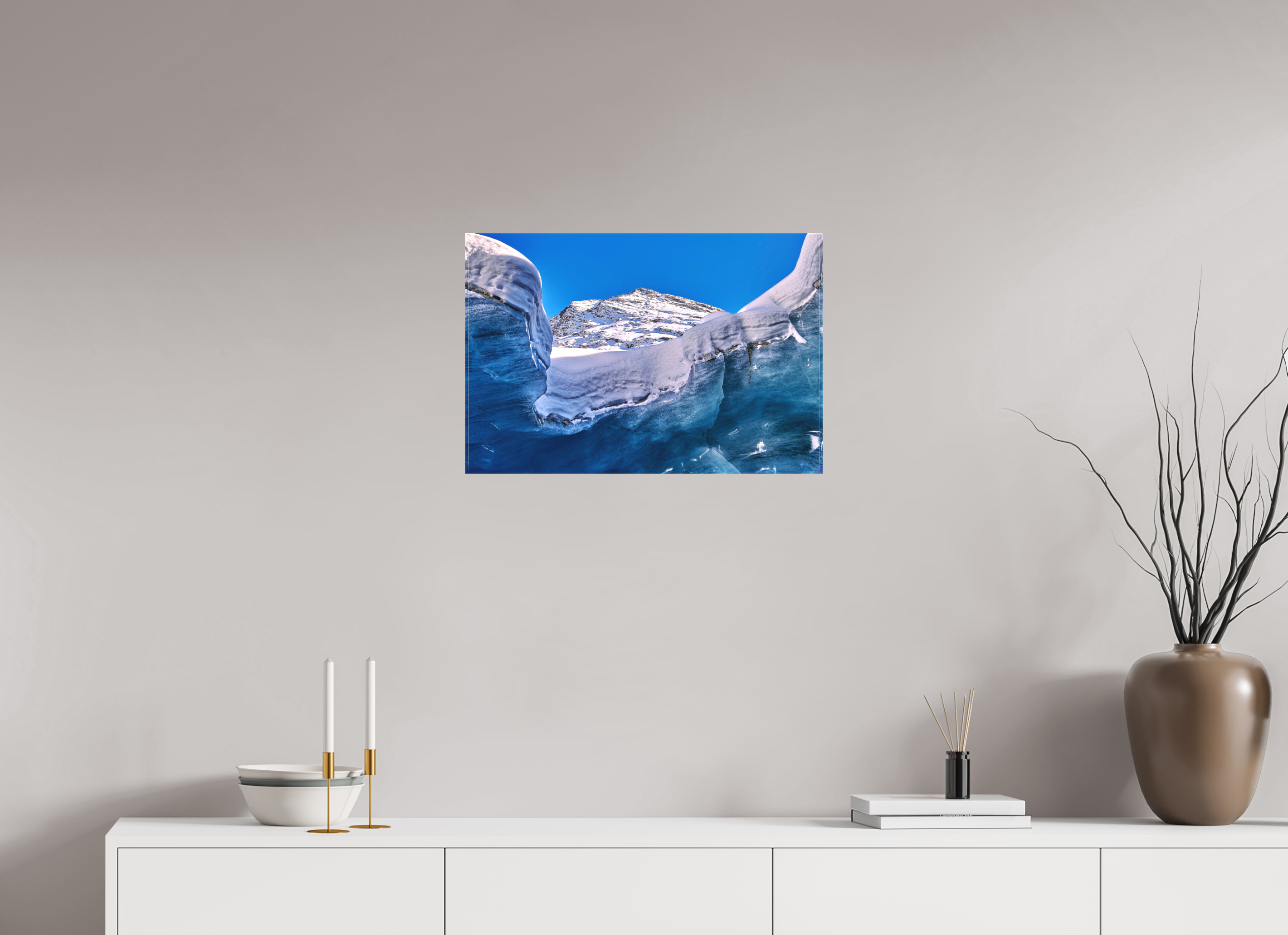 60 x 40 cm, Leinwand Textil Morteratsch 11