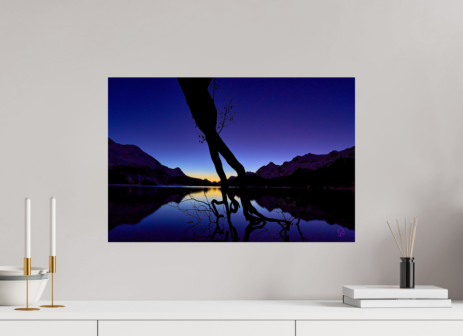 60 x 40 cm, Photo Print Under Acrylic Glass Sils 17