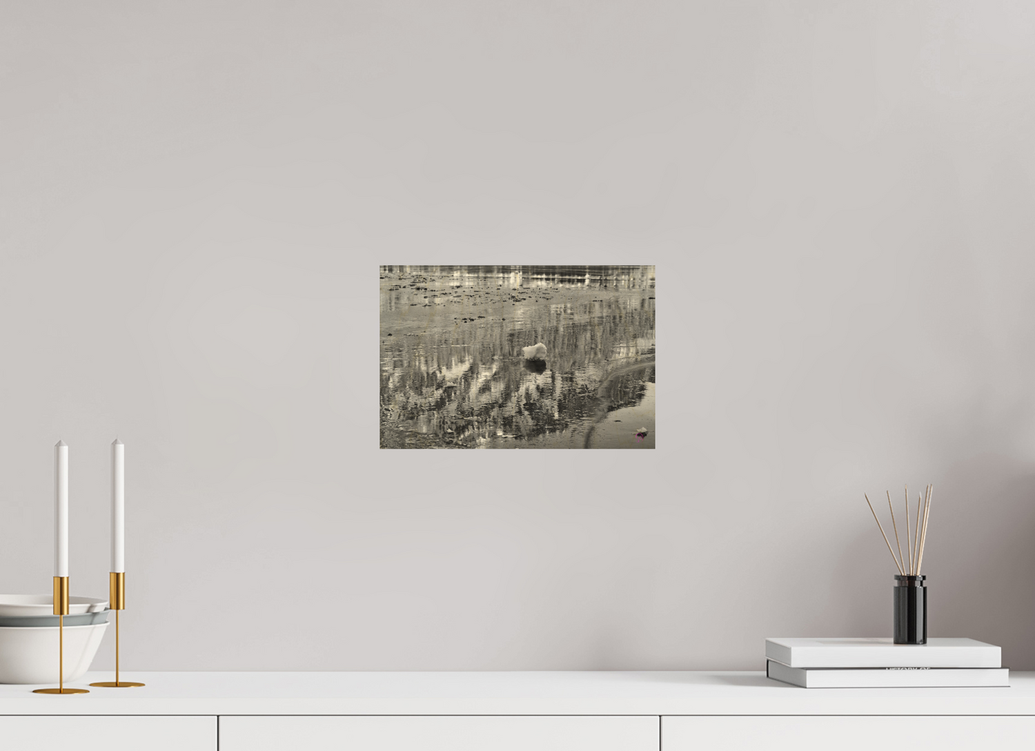 30 x 20 cm, Druck auf Holz Sils 5