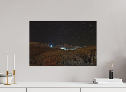 60 x 40 cm, Druck auf Holz Sils 26
