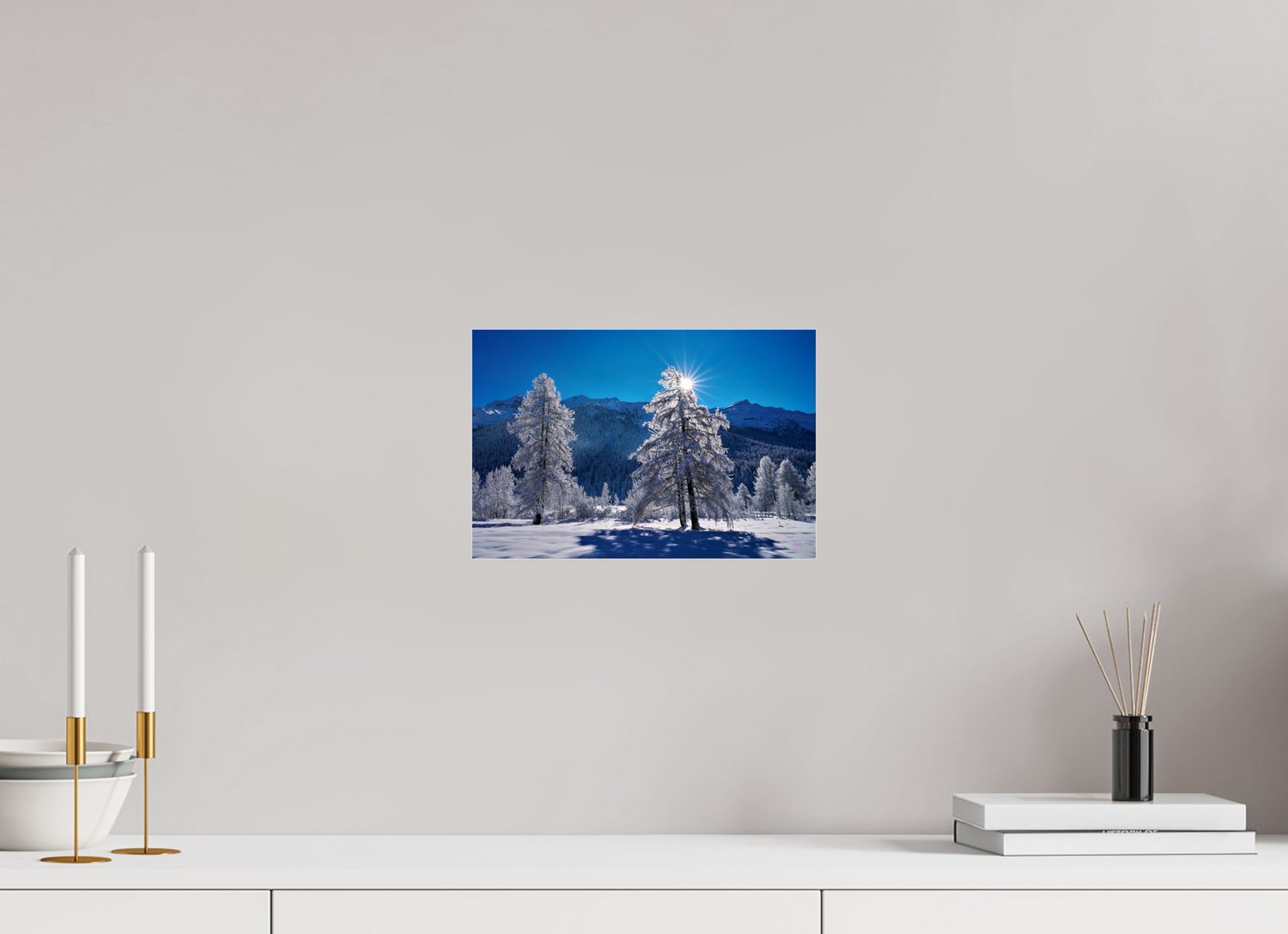 30 x 20 cm, Photo Print Under Acrylic Glass Sils 32