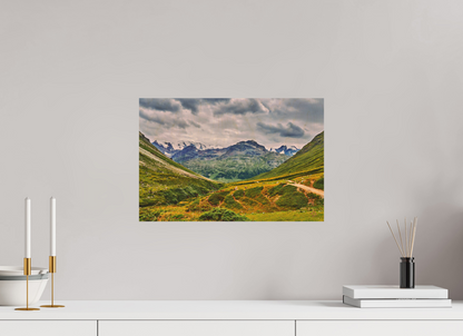 45 x 30 cm, Druck auf Holz Diavolezza 2