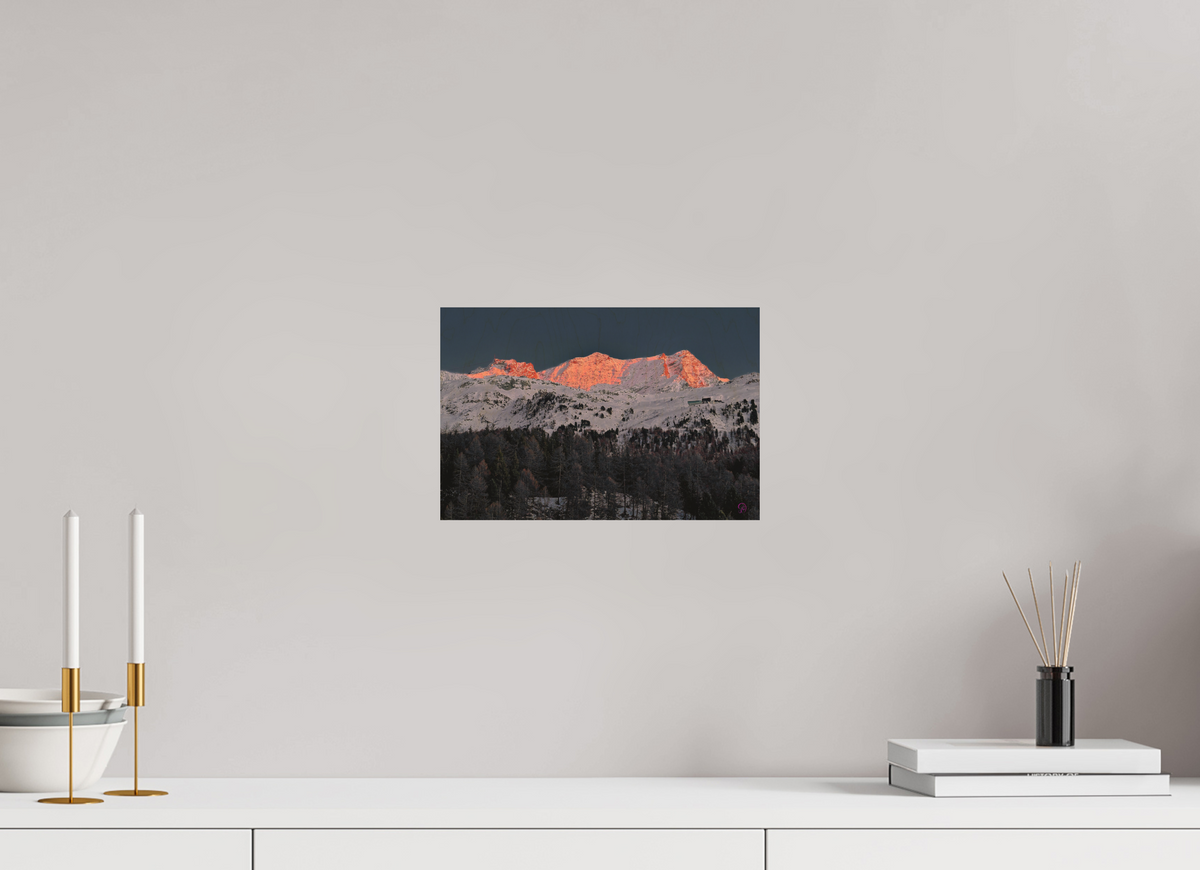30 x 20 cm, Druck auf Holz Sils 13