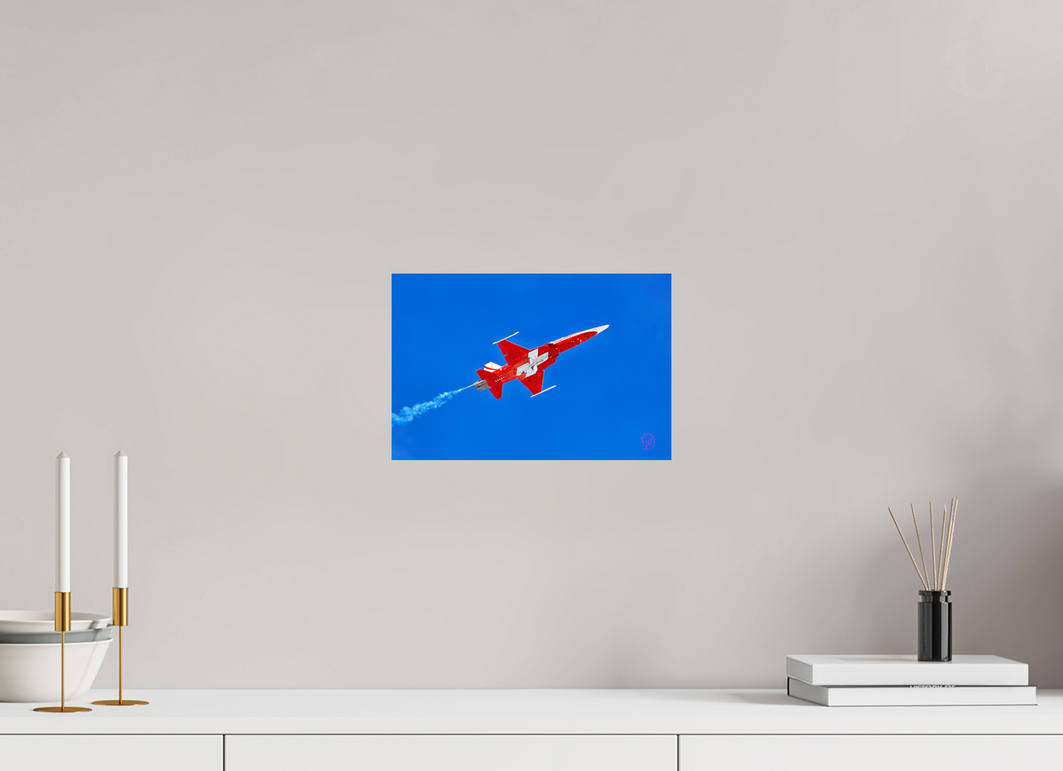 30 x 20 cm, Photo Print On Fuji Crystal DP II Patrouille Suisse 4