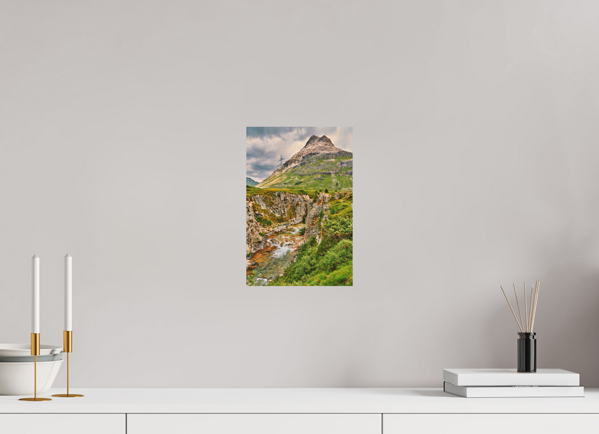 20 x 30 cm, Druck auf Holz Diavolezza 10