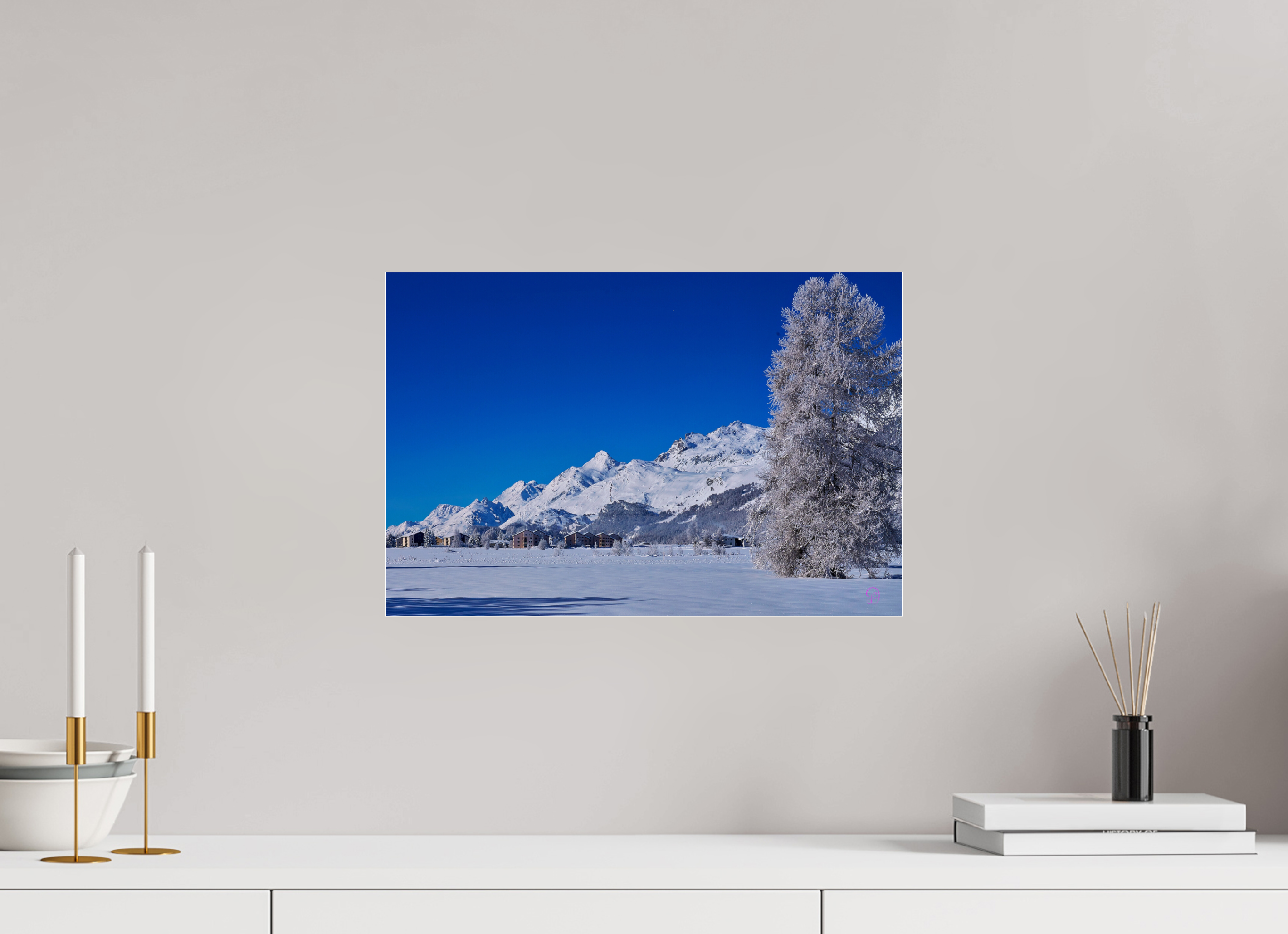 45 x 30 cm, Photo Print Under Acrylic Glass Sils 31