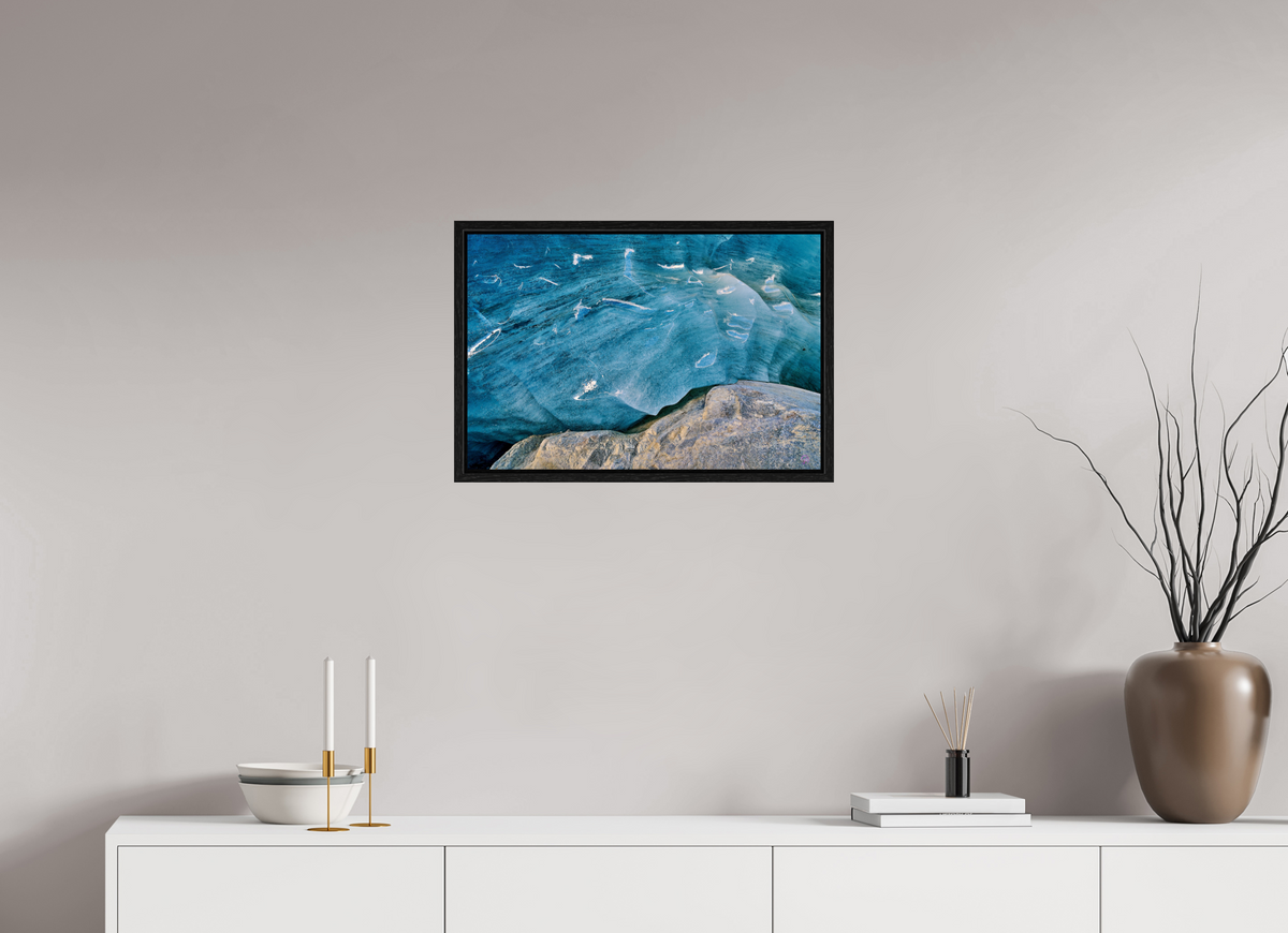 60 x 40 cm, Floater Frame Morteratsch 10