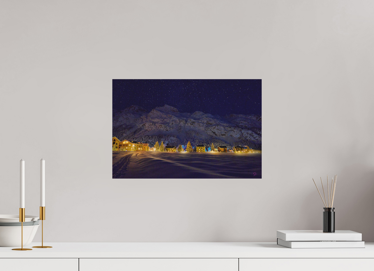 45 x 30 cm, Druck auf Holz Sils 27