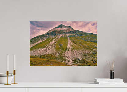 60 x 40 cm, Druck auf Holz Diavolezza 1