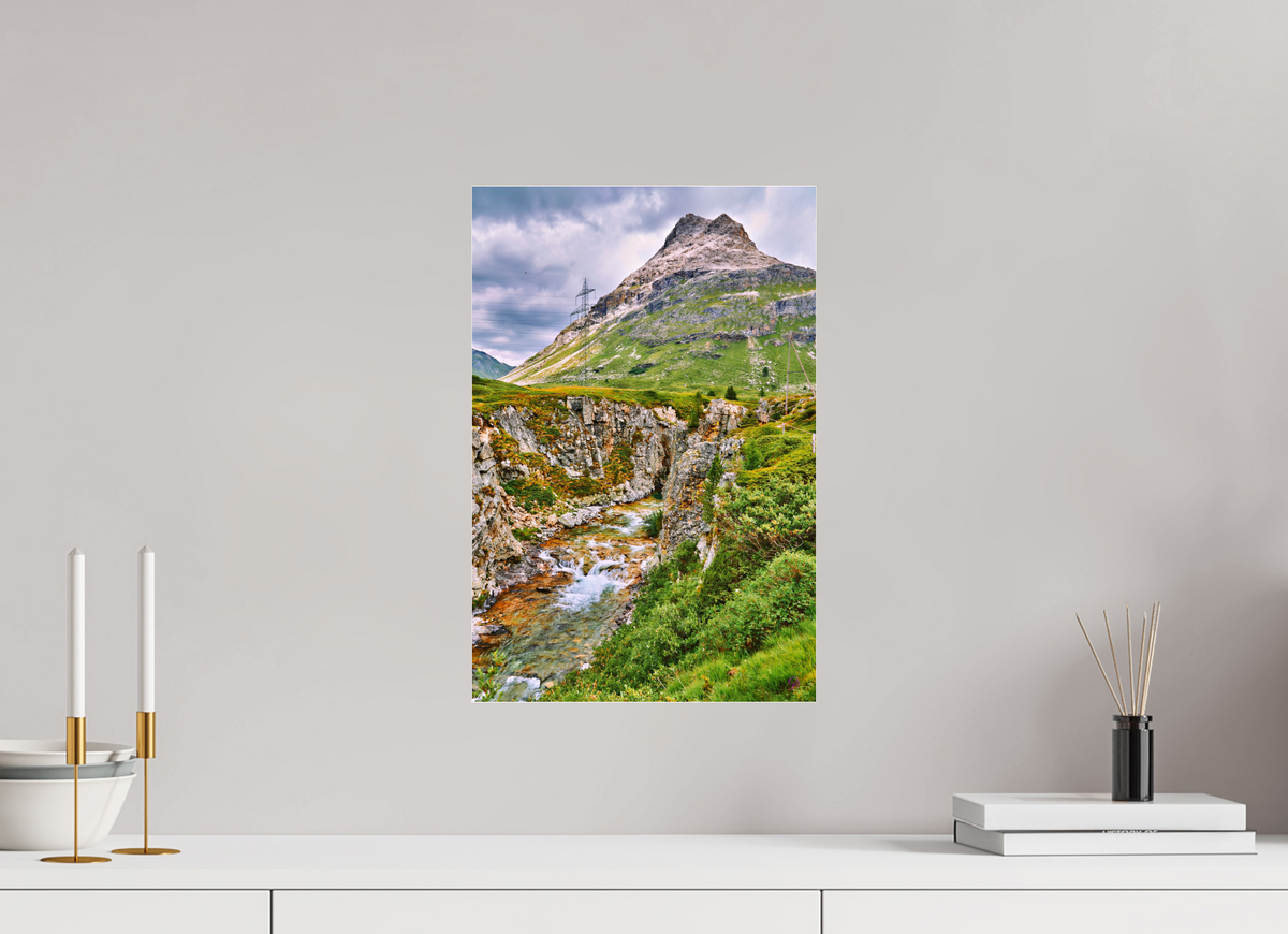 30 x 45 cm, Photo Print Under Acrylic Glass Diavolezza 10