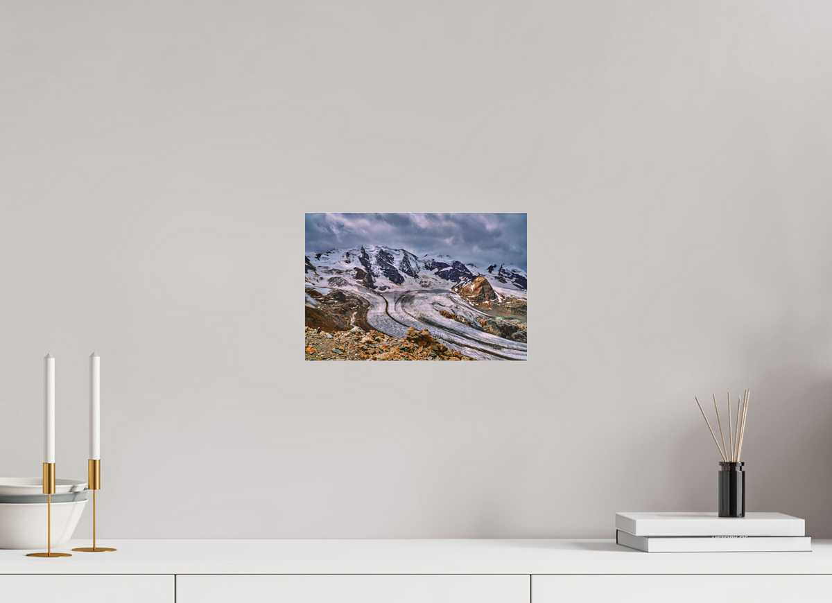 30 x 20 cm, Photo Print Under Acrylic Glass Diavolezza 4