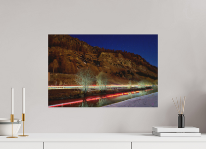 60 x 40 cm, Druck auf Holz Sils 24