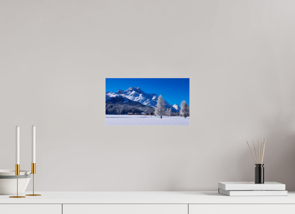 32 x 18 cm, Photo Print Under Acrylic Glass Sils 33