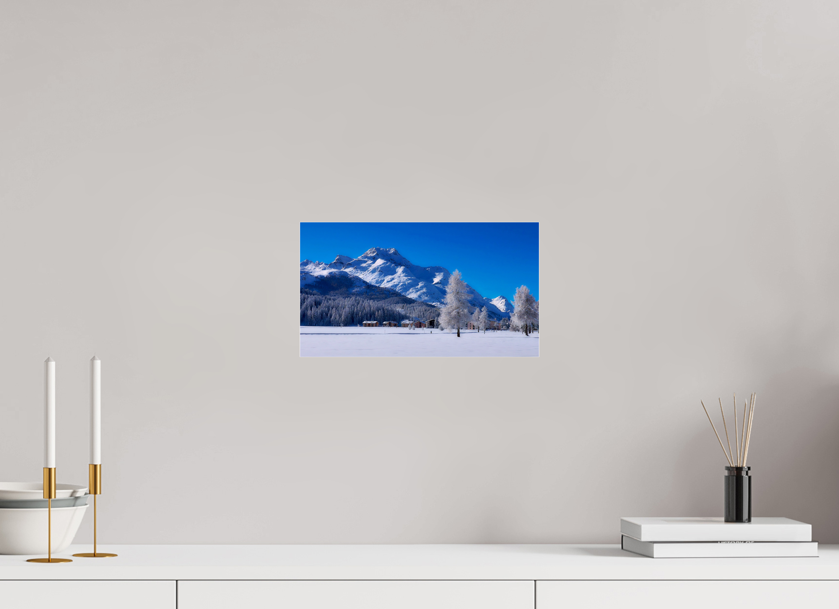 32 x 18 cm, Photo Print Under Acrylic Glass Sils 33