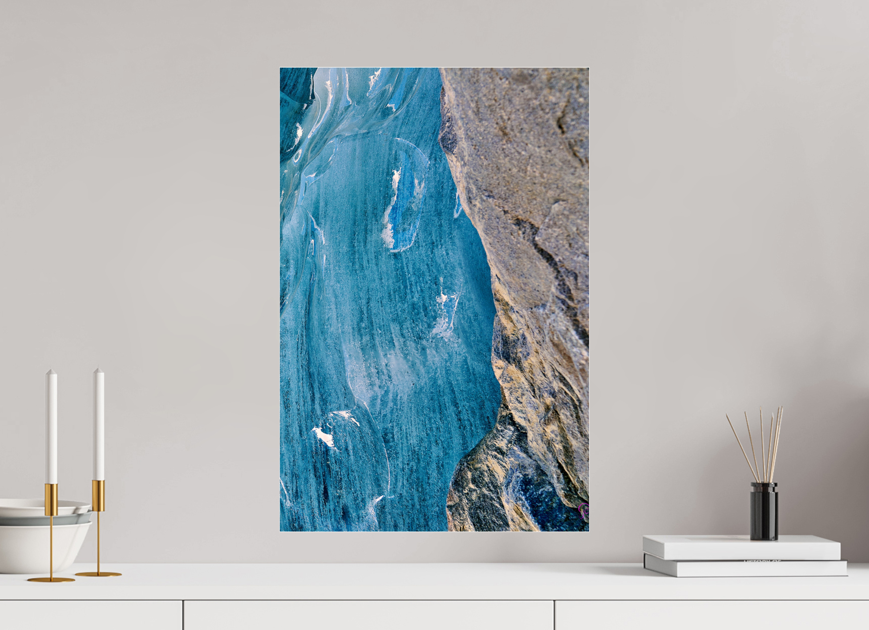40 x 60 cm, Photo Print Under Acrylic Glass Morteratsch 6