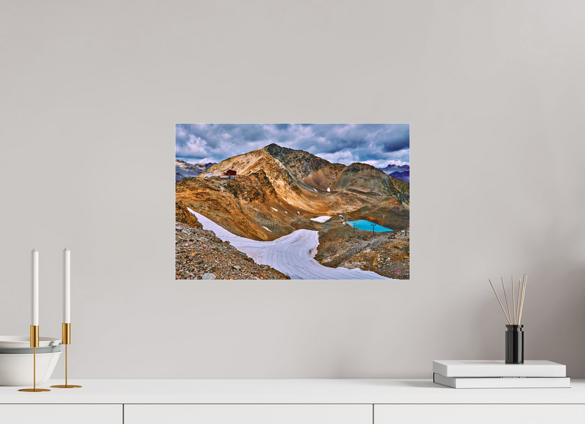 45 x 30 cm, Photo Print Under Acrylic Glass Diavolezza 5