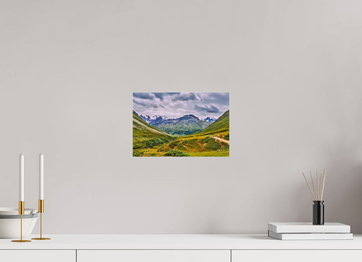 30 x 20 cm, Photo Print Under Acrylic Glass Diavolezza 2