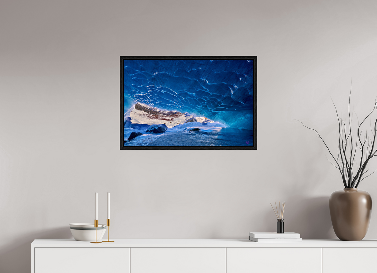 75 x 50 cm, Floater Frame Morteratsch 4