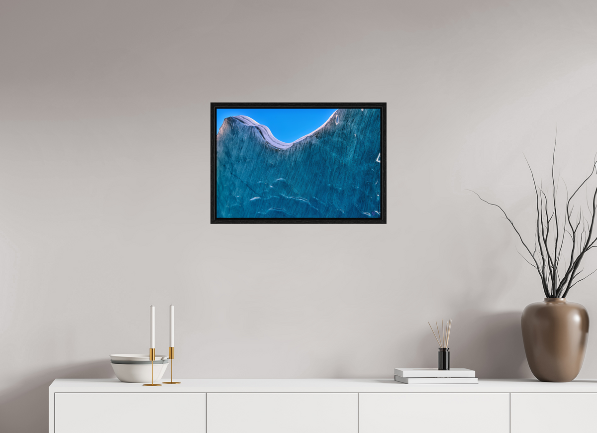 60 x 40 cm, Floater Frame Morteratsch 5