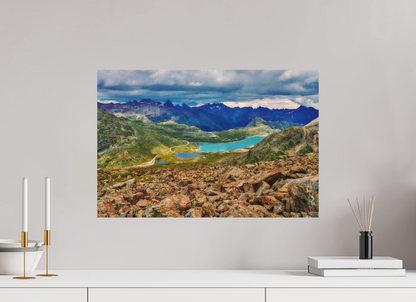 60 x 40 cm, Druck auf Holz Diavolezza 7